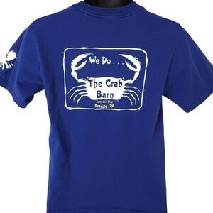 The Crab Barn T Shirt  Mens Size Small Vintage Y2K Got Crabs Reading Penn